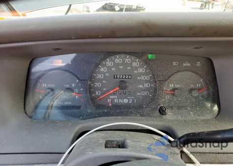 2002 Mercury Grand Marquis Gs из США, поврежденный, VIN 2MEFM74W22X619515